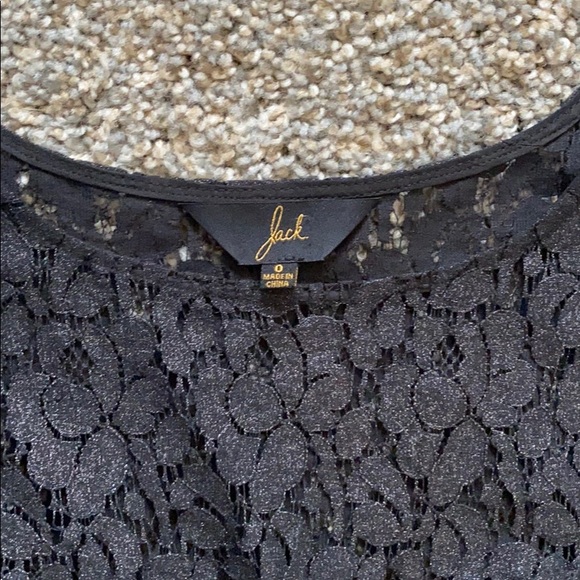 Jack BB Dakota lace vegan leather dress - Picture 3 of 4